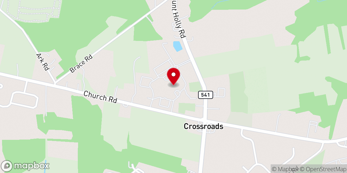 Map showing location of Fellowship Alliance Chapel