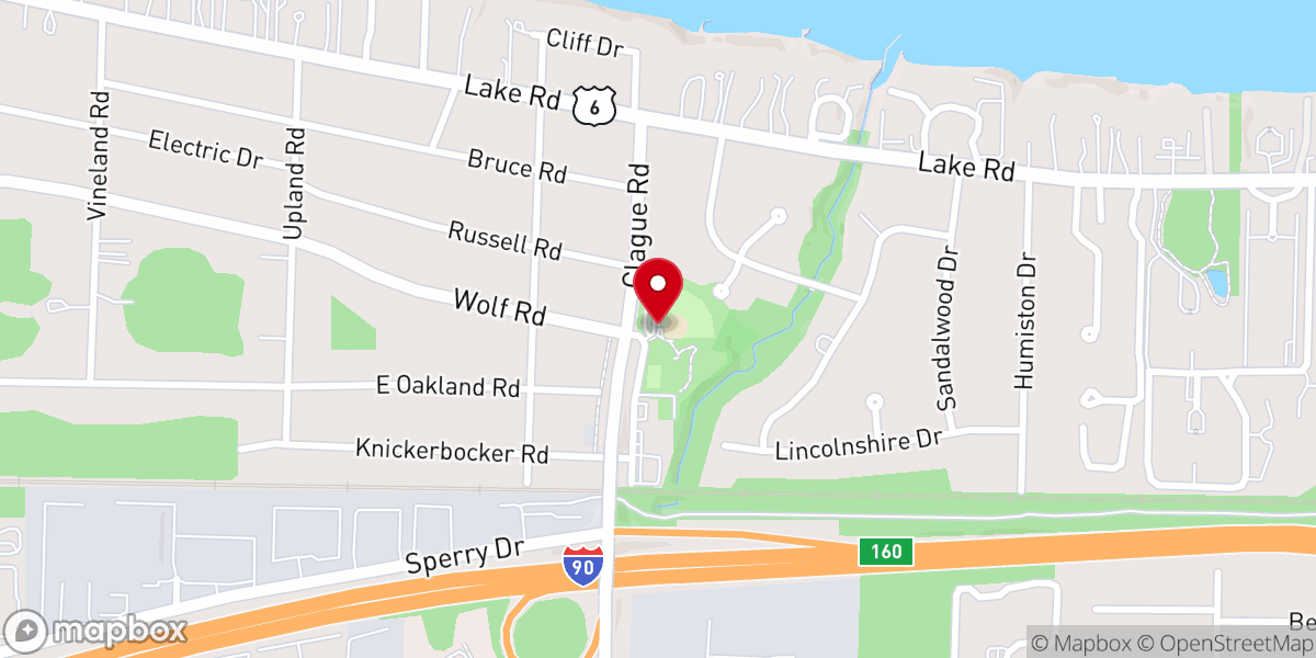 Map showing location of Reese Park