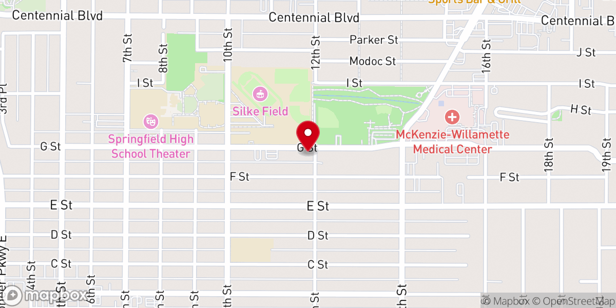 Map showing location of Centro Cristiano Familiar