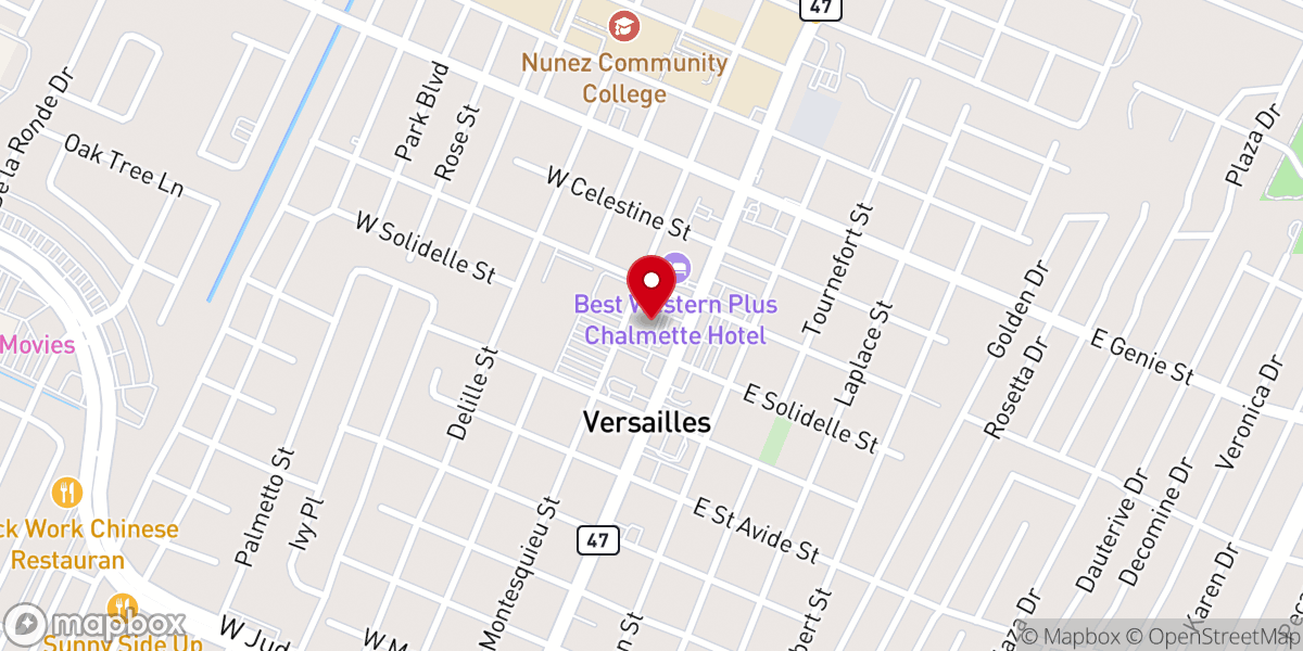 Map showing location of Bravata Fitness