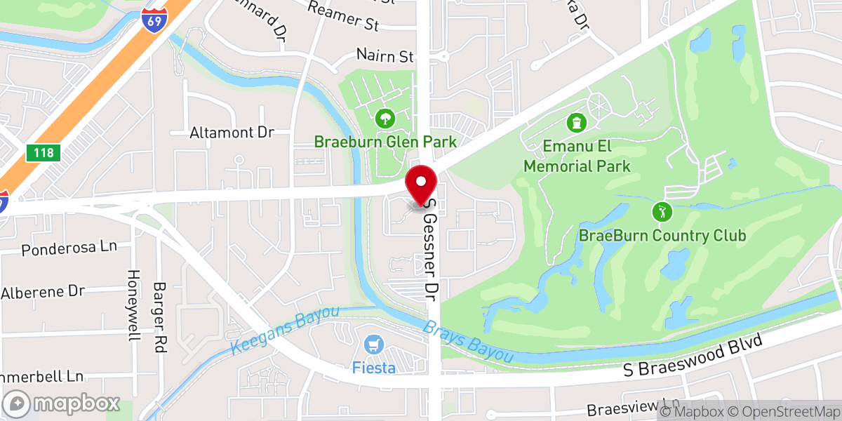 Map showing location of Episcopal Church of The Epiphany