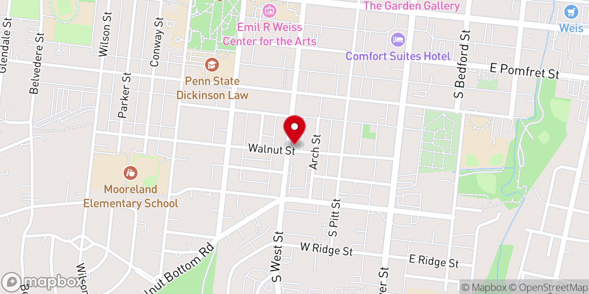 Map showing location of Bibleway Hibner Memorial COGIC