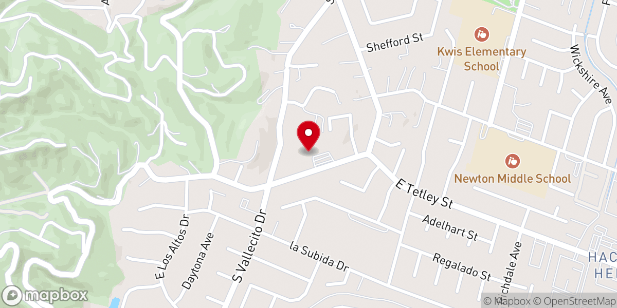 Map showing location of Blessed Chinese Methodist Church