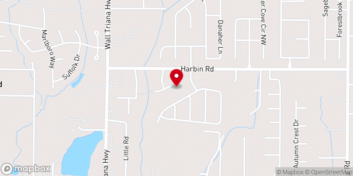 Map showing location of Blue Spring Road Academy Inc
