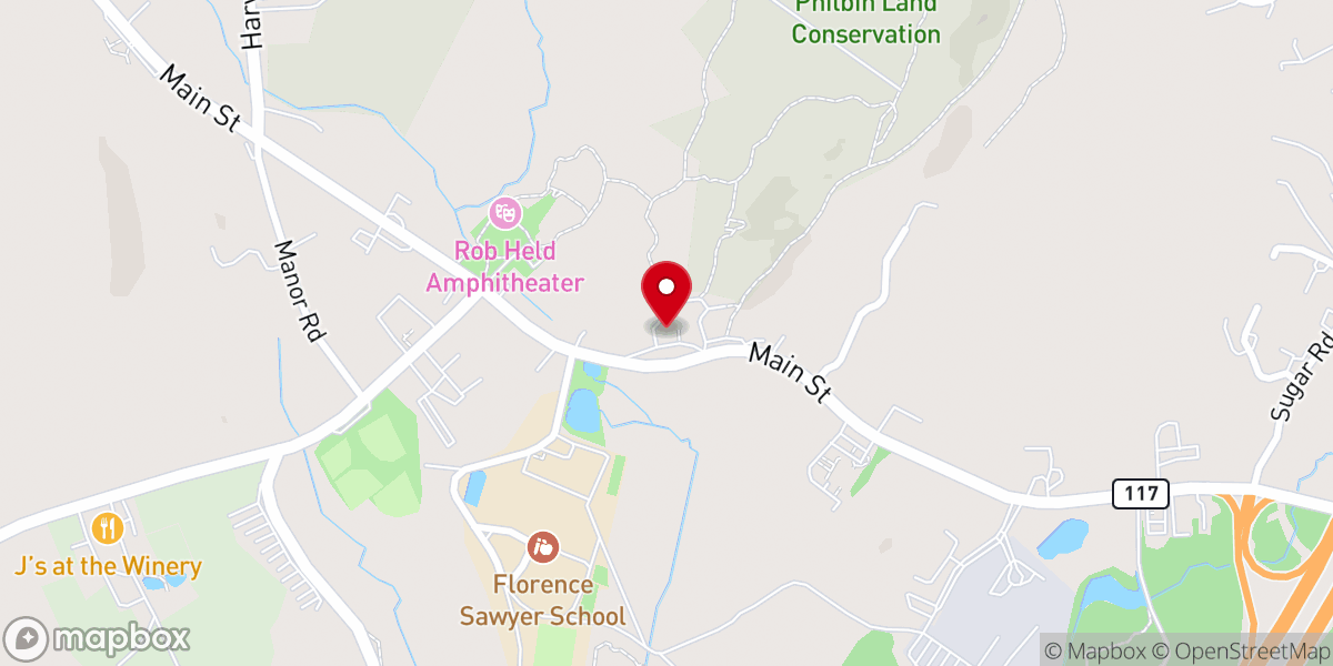 Map showing location of Bolton Federated Church