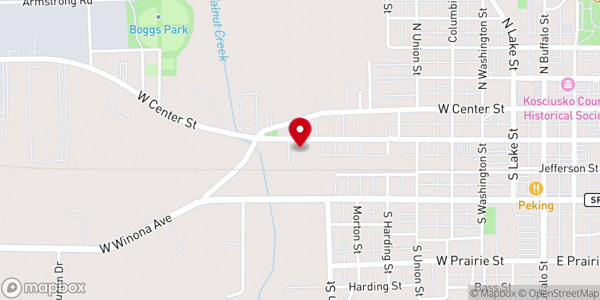 Map showing location of Branches Vineyard Church