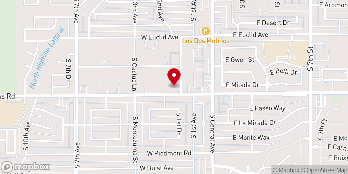 Map showing location of Breath Of Life International Fellowship