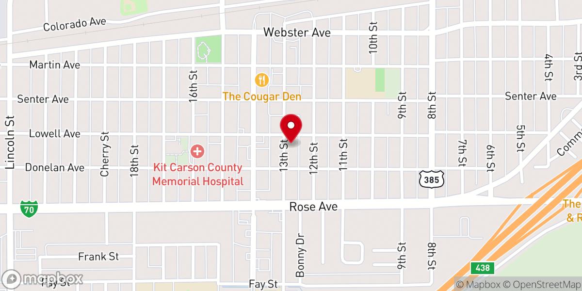 Map showing location of Burlington United Methodist