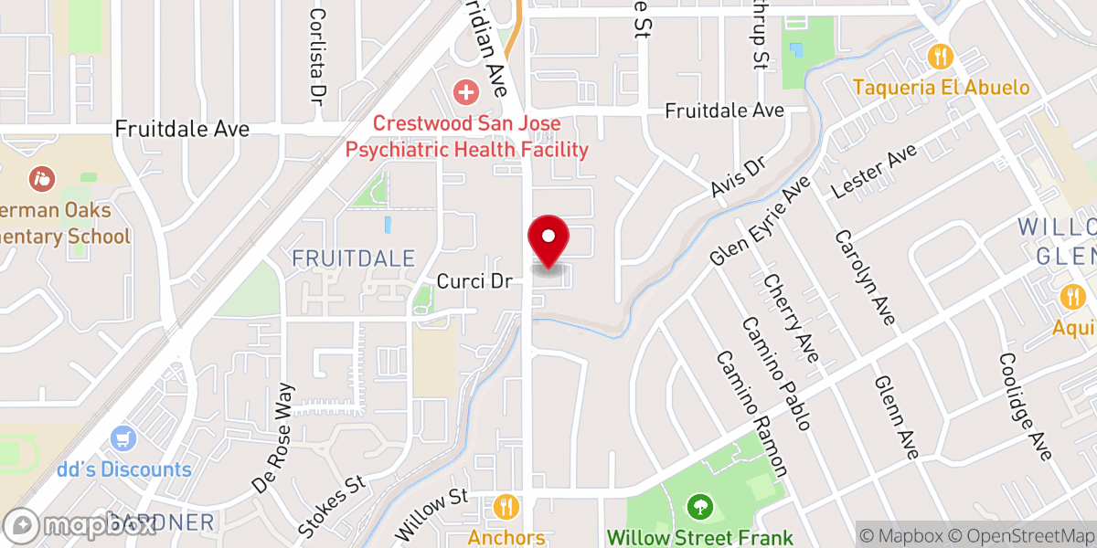 Map showing location of Community of Christ
