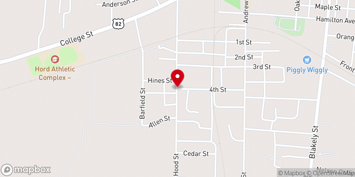 Map showing location of Empowerment Temple