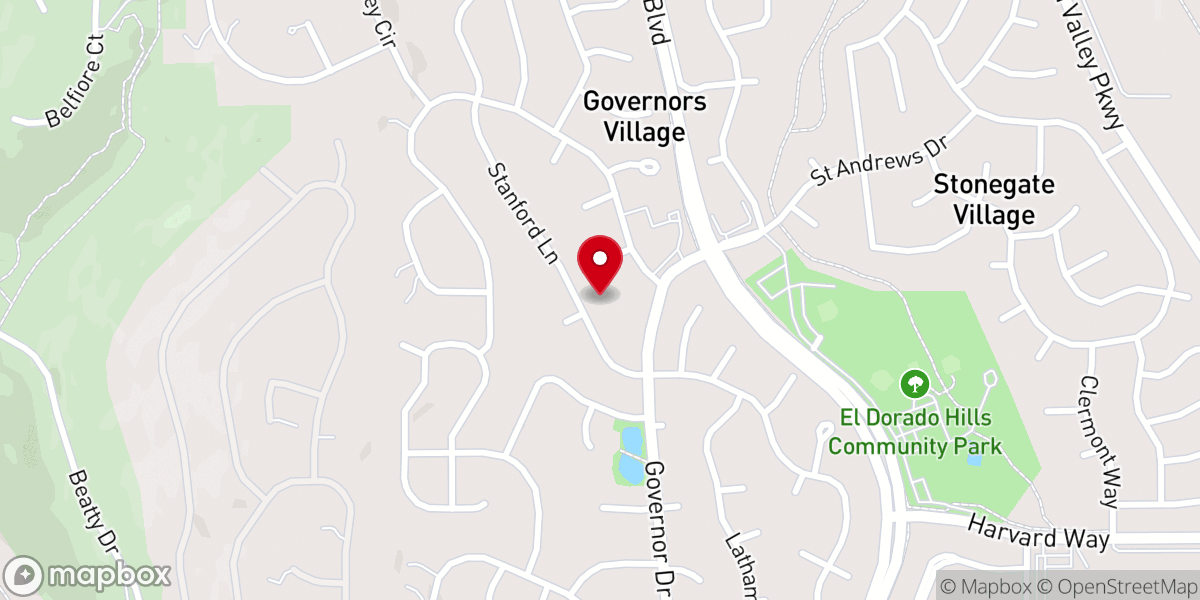 Map showing location of Global Vision Ministries