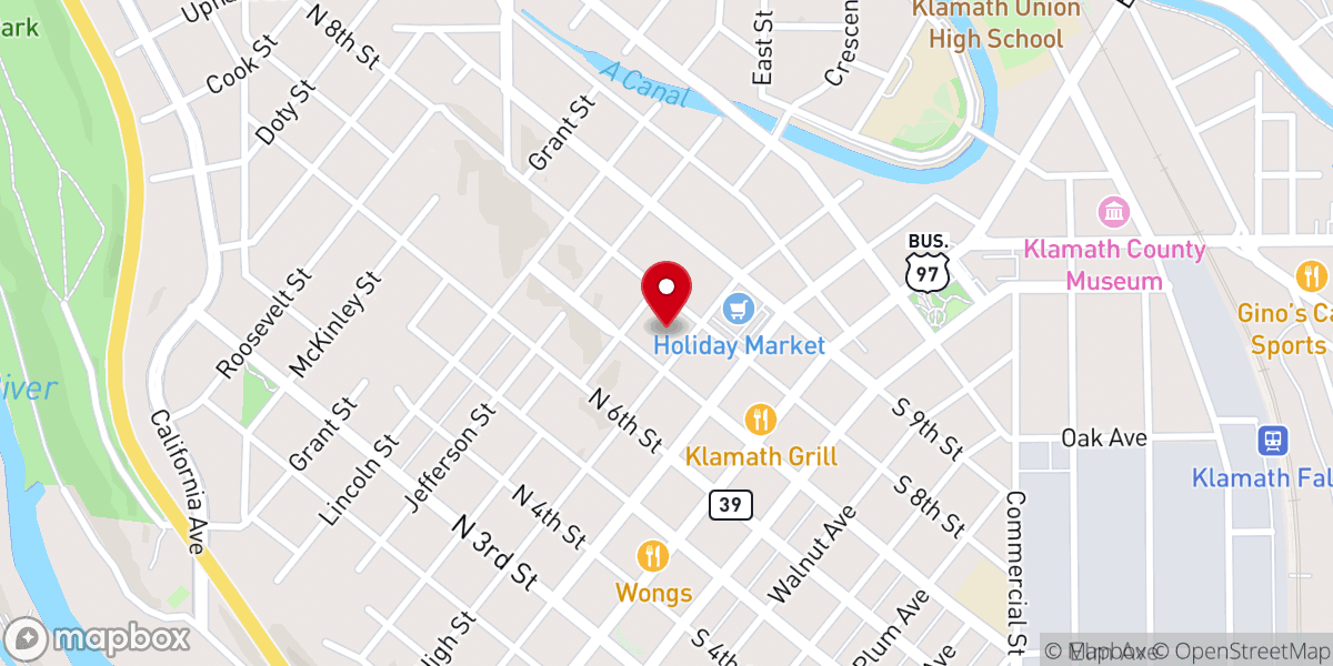 Map showing location of New Life Christian Church
