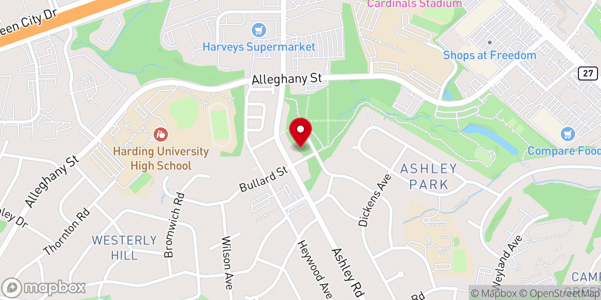 Map showing location of Trinity World Ministries Inc
