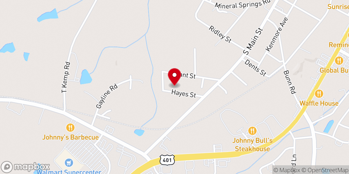 Map showing location of Mt Hebron United Hol