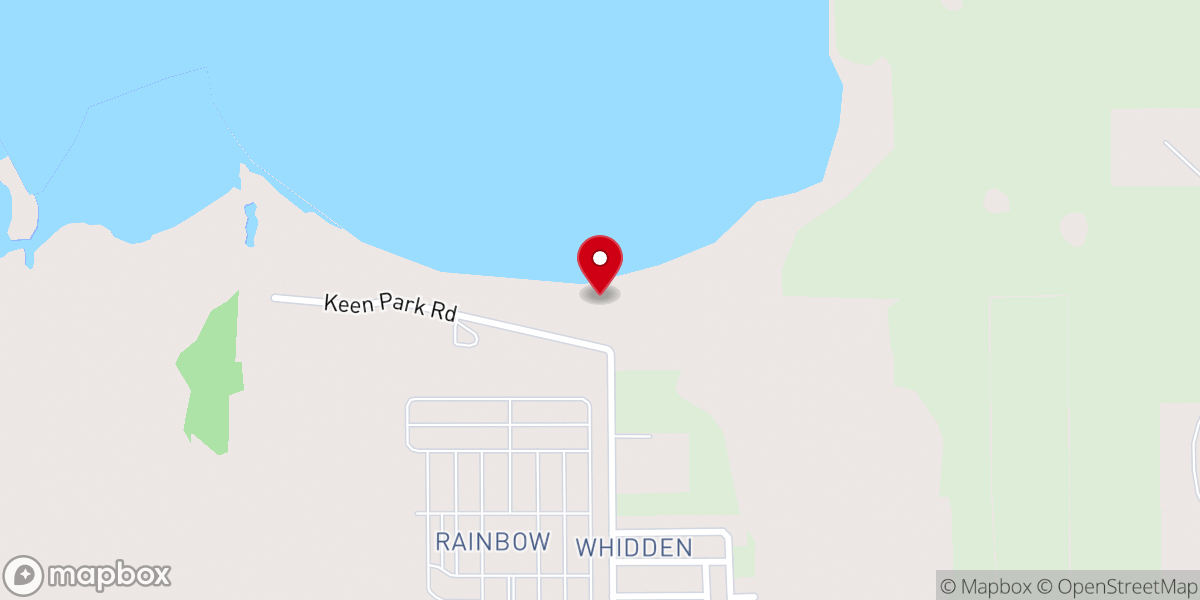 Map showing location of Little Crooked Lake Public Boat Ramp & Park