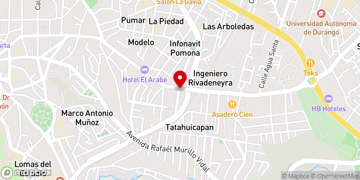 Map showing location of MINISTERIO INTERNACIONAL FE Y VERDAD XALAPA