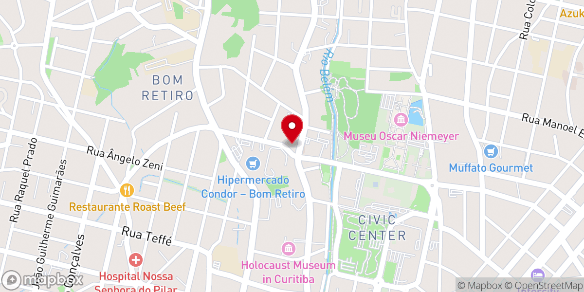Map showing location of Paróquia Divino Espírito Santo
