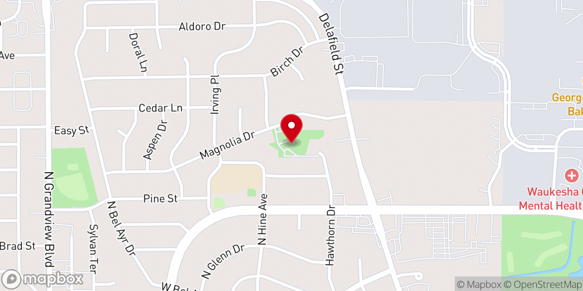 Map showing location of El Buen Samaritano United Methodist Church