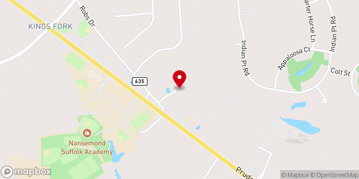 Map showing location of Covenant Community Church