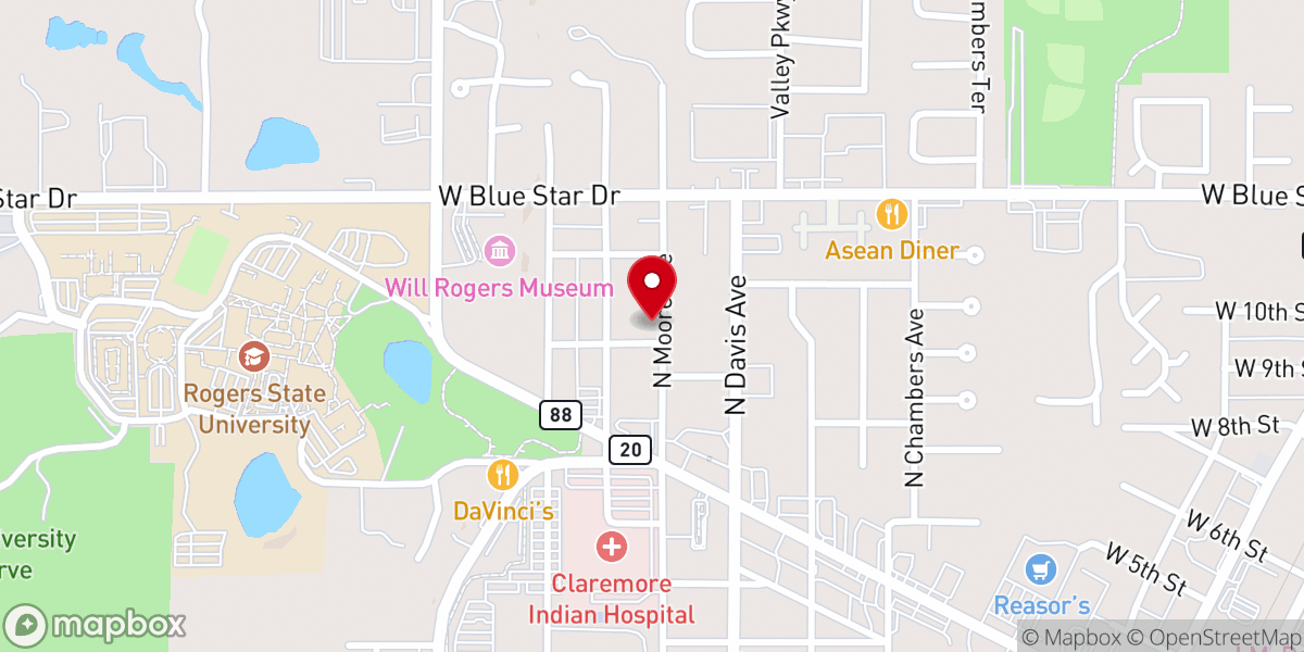 Map showing location of Outreach Church Of Christ