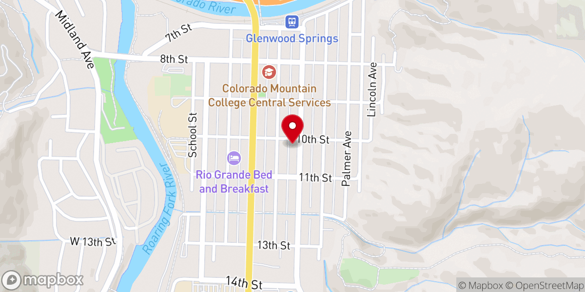 Map showing location of Iglesia Cristiana Alfa Y Omega