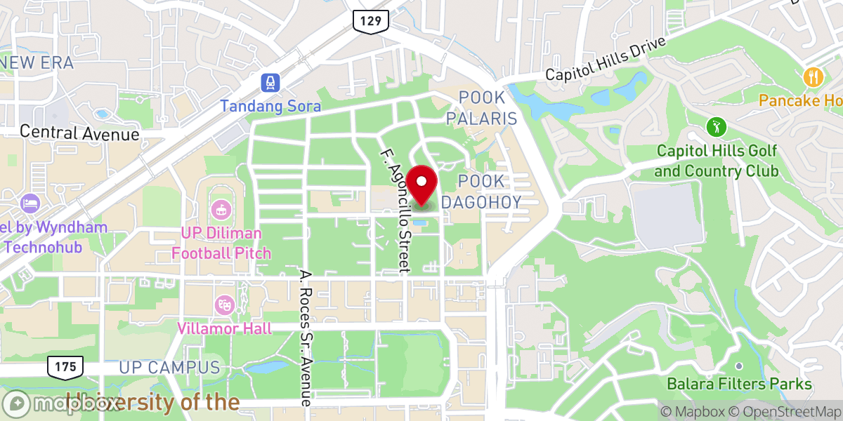 Map showing location of Church of the Risen Lord