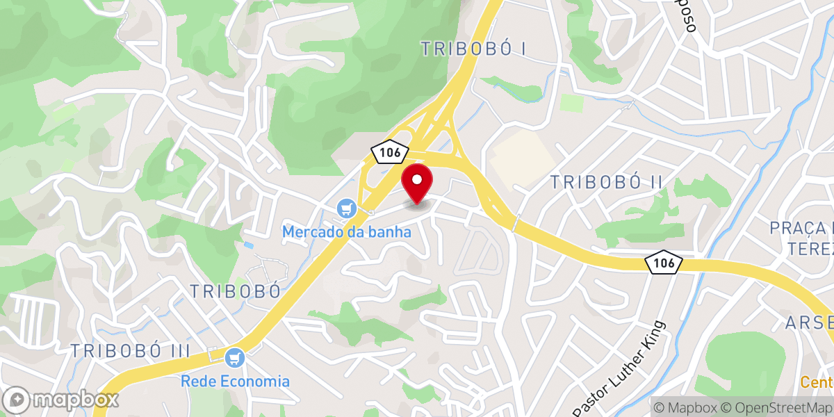 Map showing location of Paróquia São Sebastião e Nossa Senhora de Fátima