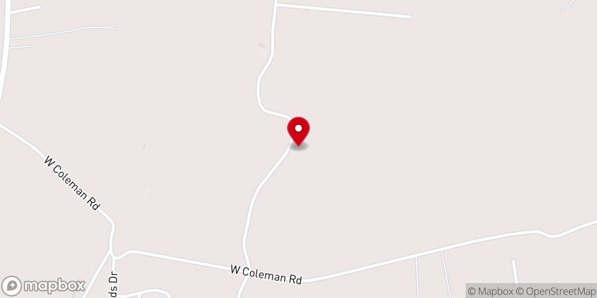 Map showing location of Union Church