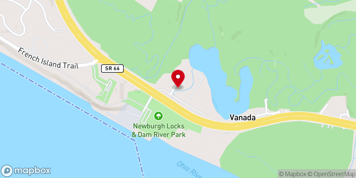 Map showing location of Lord's Church of Prayer