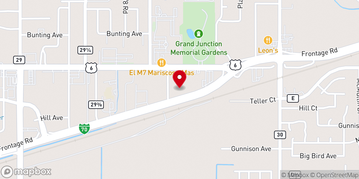 Map showing location of Grand View Pentacostal Church