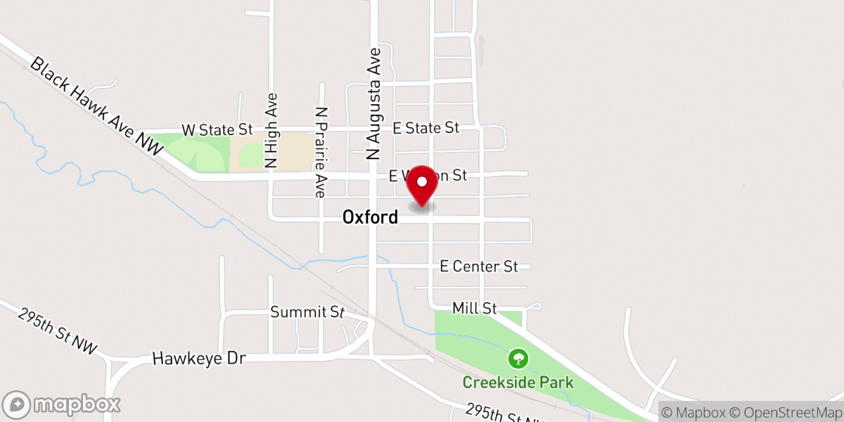 Map showing location of Hands of Christ Worship Center Church