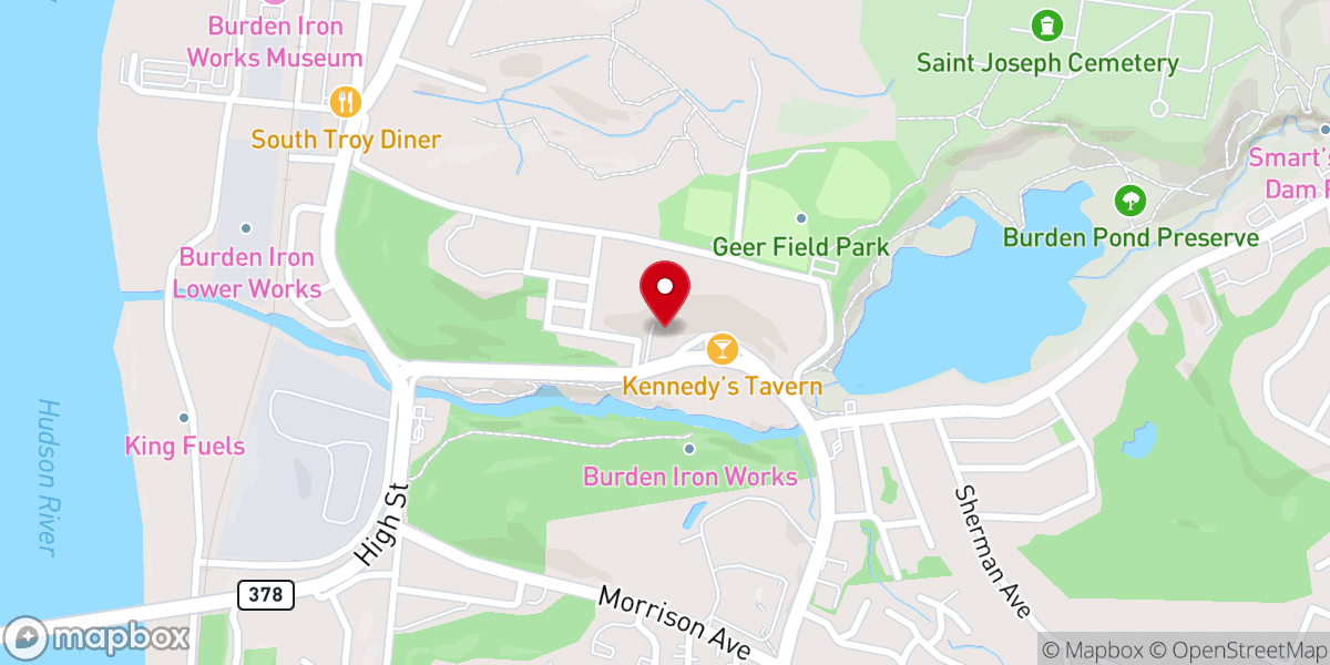 Map showing location of Our lady of the apocalypse