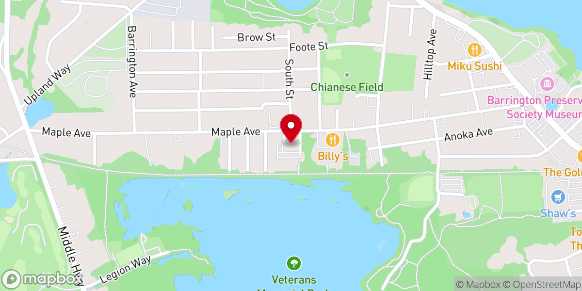 Map showing location of The Fogarty Center
