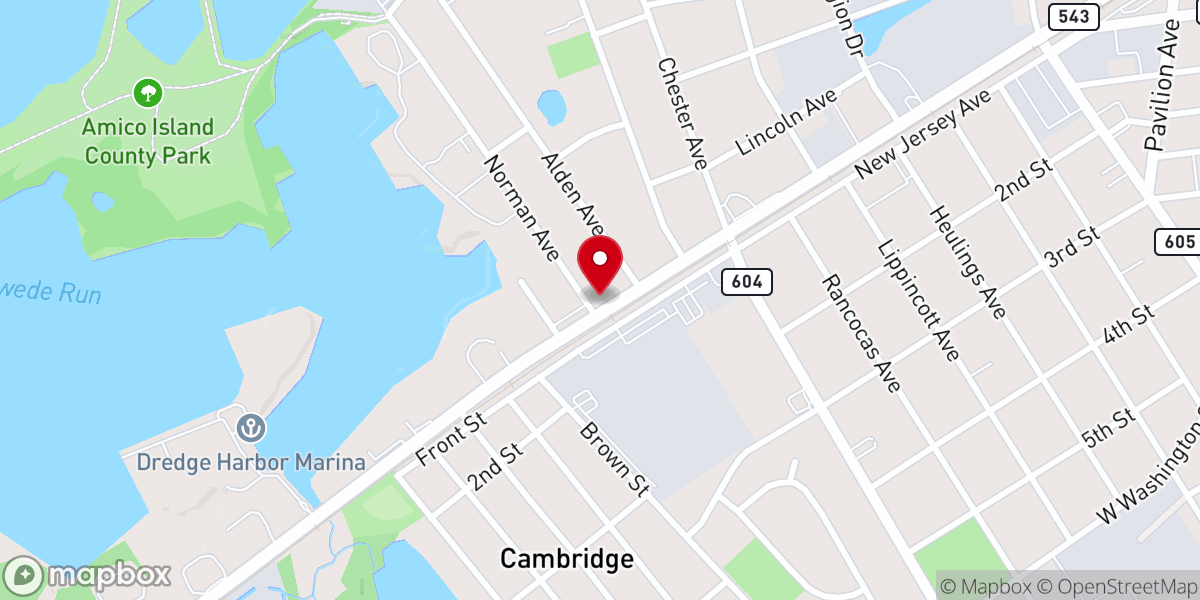 Map showing location of DOC Bible Ministries