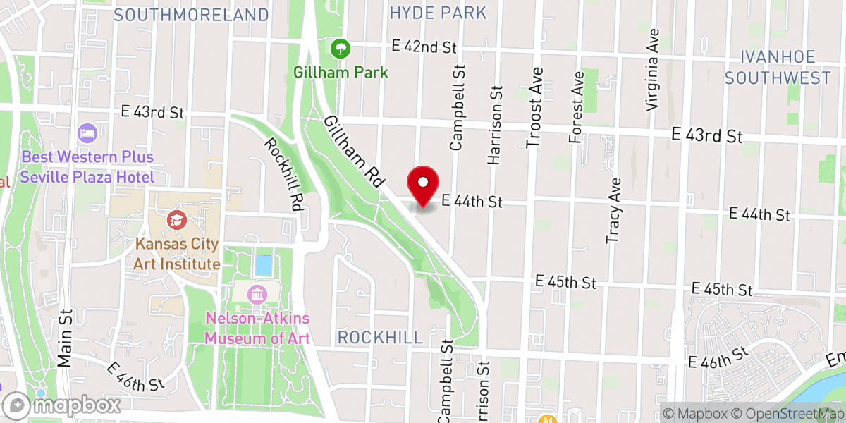 Map showing location of Penn Valley Monthly Meeting
