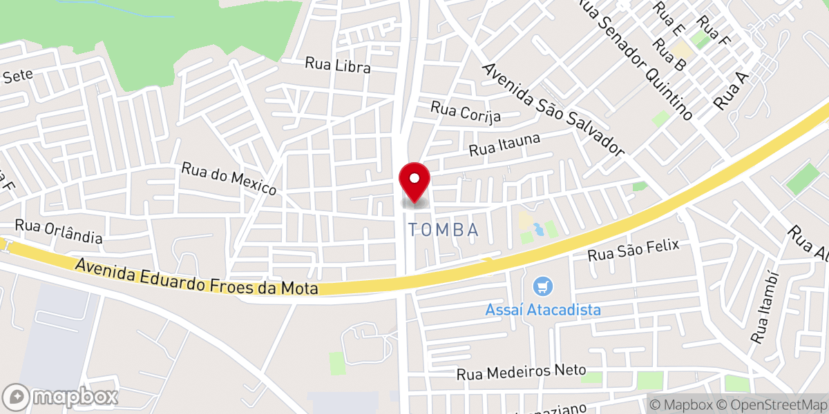 Map showing location of Paróquia Nossa Senhora do Perpétuo Socorro