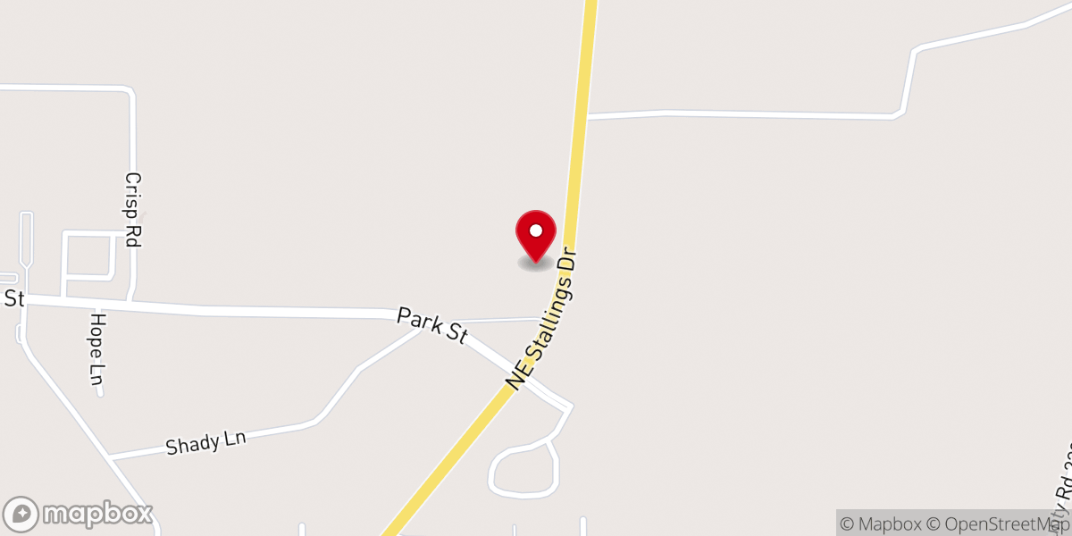 Map showing location of Bible Missionary Church (Wesleyan Holiness)