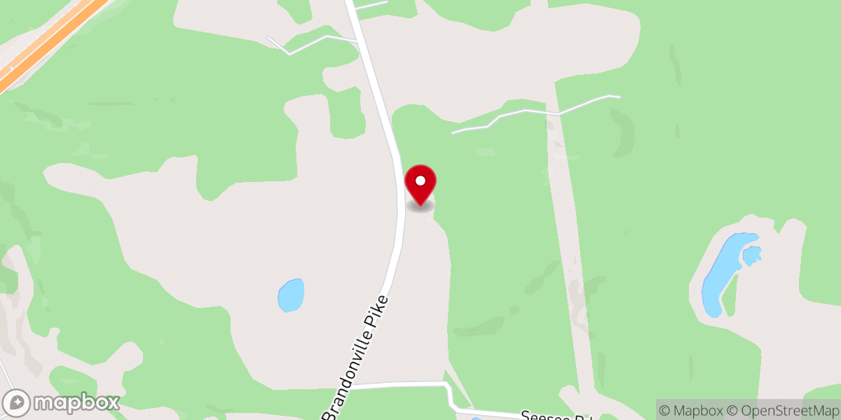 Map showing location of Grace Baptist Church