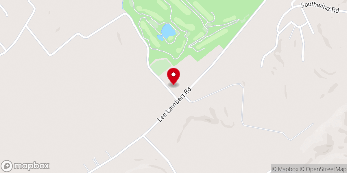 Map showing location of Piney Level Baptist Church