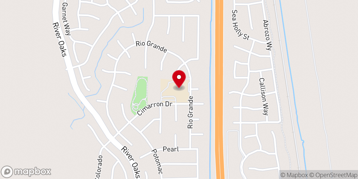 Map showing location of Revive Church of the Nazarene