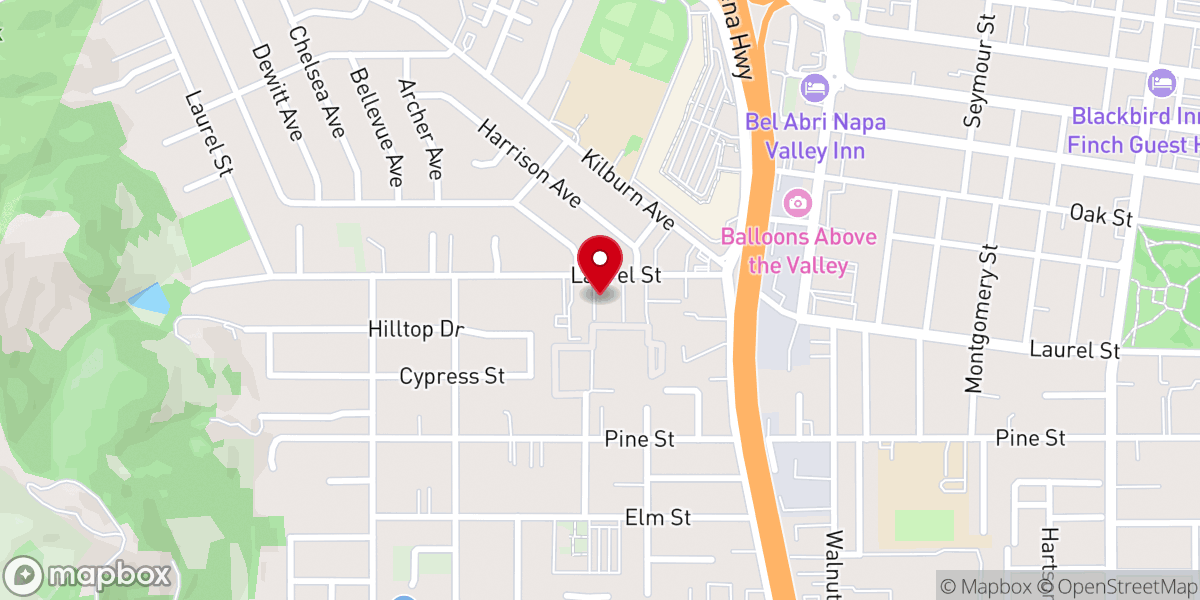 Map showing location of Ebenezer Ministry