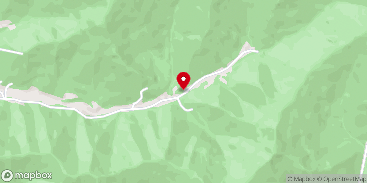 Map showing location of Regular Baptist Church