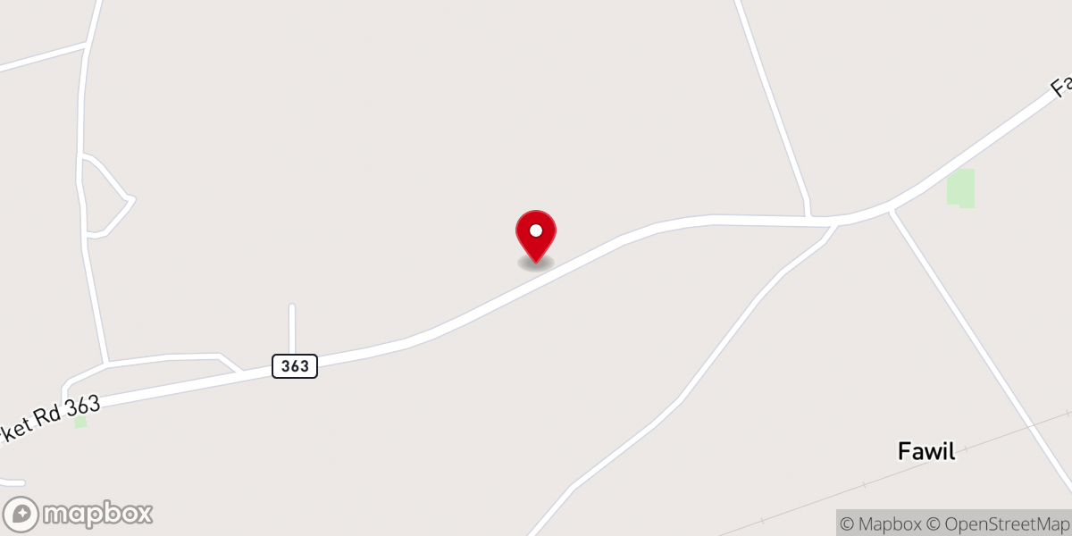 Map showing location of Fawil United Pentecostal
