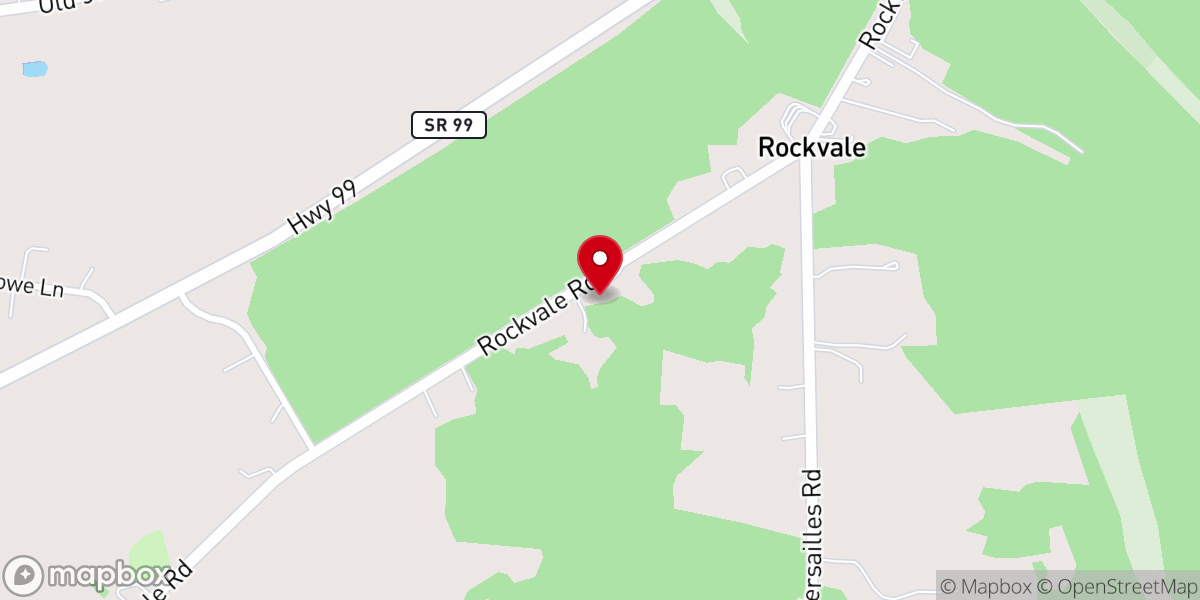 Map showing location of New Beginnings Church At Rockvale