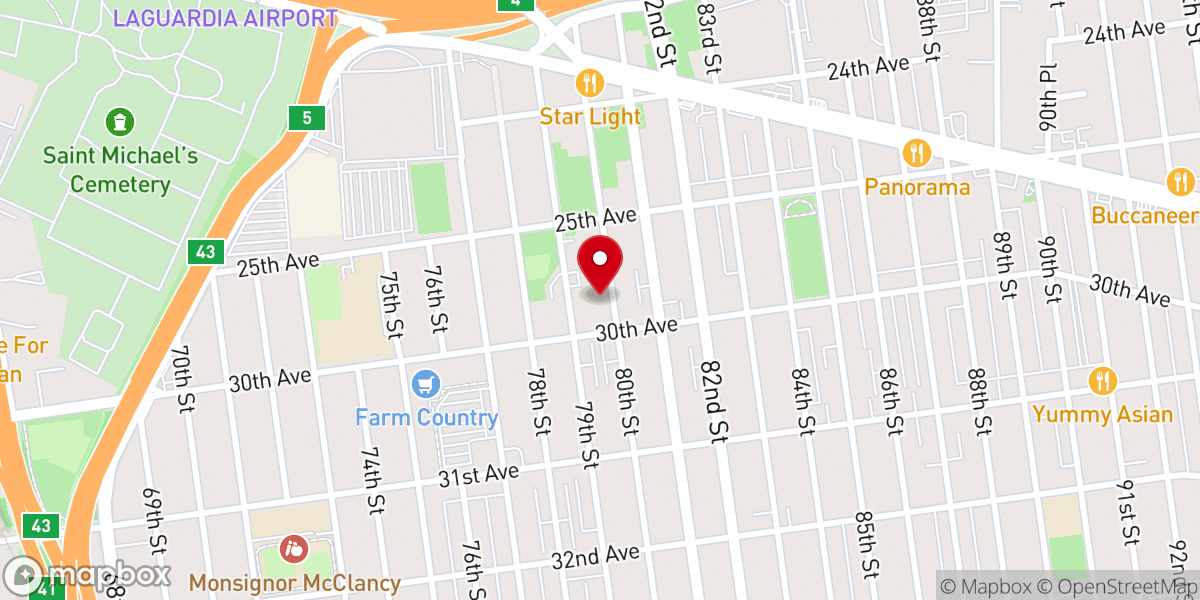 Map showing location of Our Lady of Fatima Catholic Academy