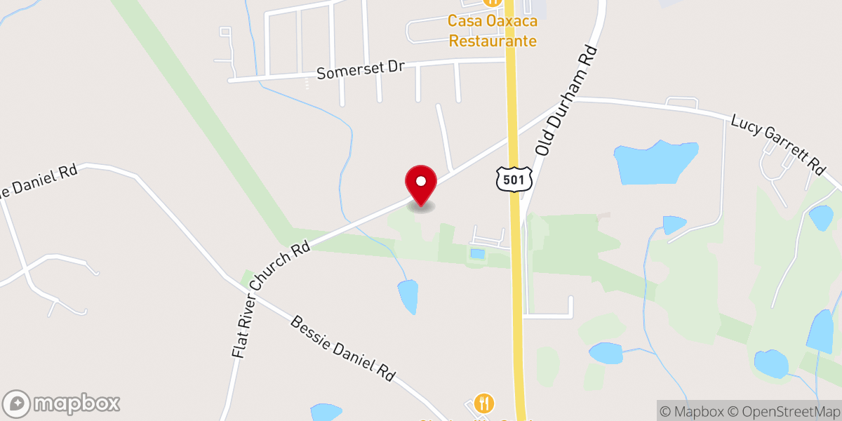 Map showing location of Greater Deliverance Tabernacle