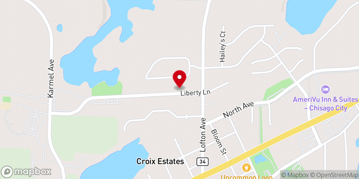 Map showing location of Family Pathways Food Pantry