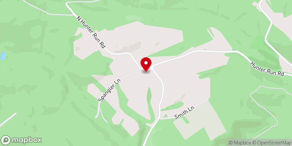 Map showing location of Faith Chapel United Methodist Church
