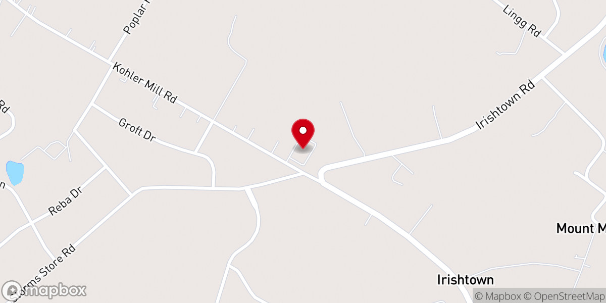 Map showing location of The Church of Jesus Christ of Latter-day Saints