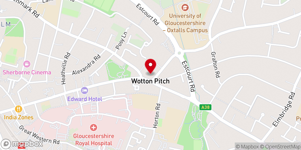 Map showing location of St Catharine's Church (CofE)